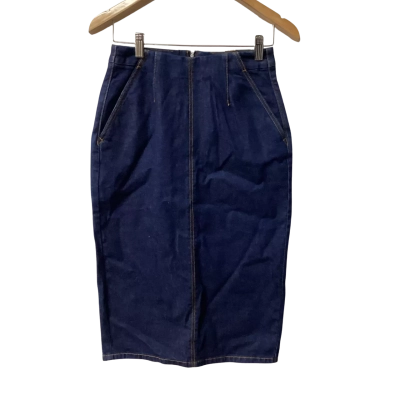 David Lawrence Womens  Size 6 Pencil Skirt Blue B