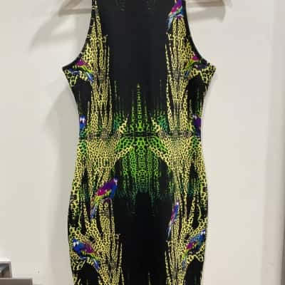 Wayne Cooper Womens  Size 10 Bodycon Dress Multicoloured 