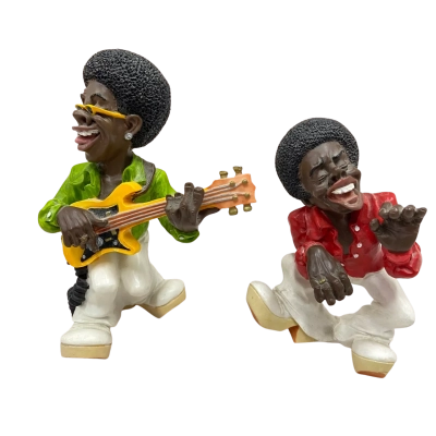 Two Soul Band Figurines 