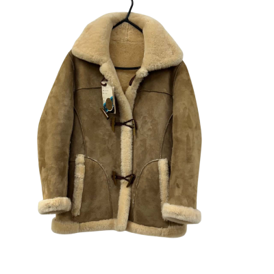 VINTAGE PURE VIRGIN WOOL REVERSIBLE COAT.  SIZE 34