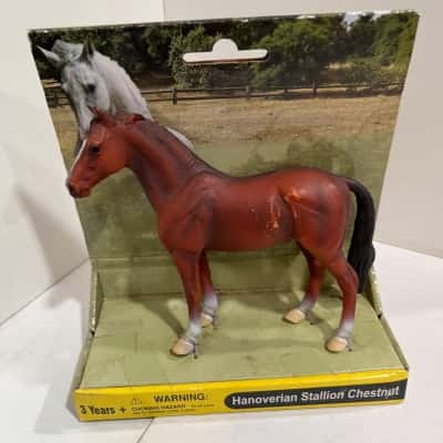 Hanoverian stallion chestnut horse