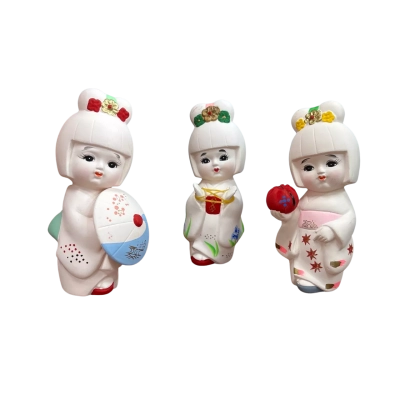 Japanese  Doll Figurines 