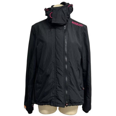 Superdry Womens Size S Black Jacket