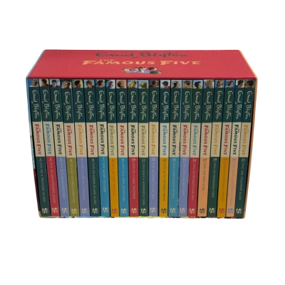 21-Piece The Famous Five Library Book Boxset (Enid Blyton)