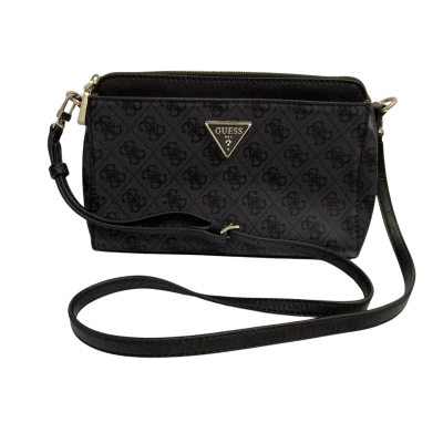Guess Womens Shoulder Bag Black  