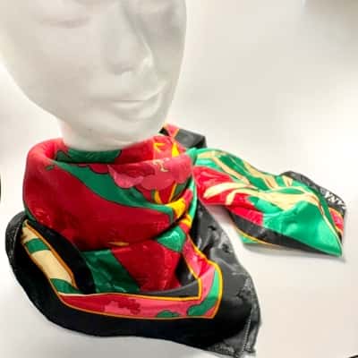 100% Silk Scarf 83cm Square 