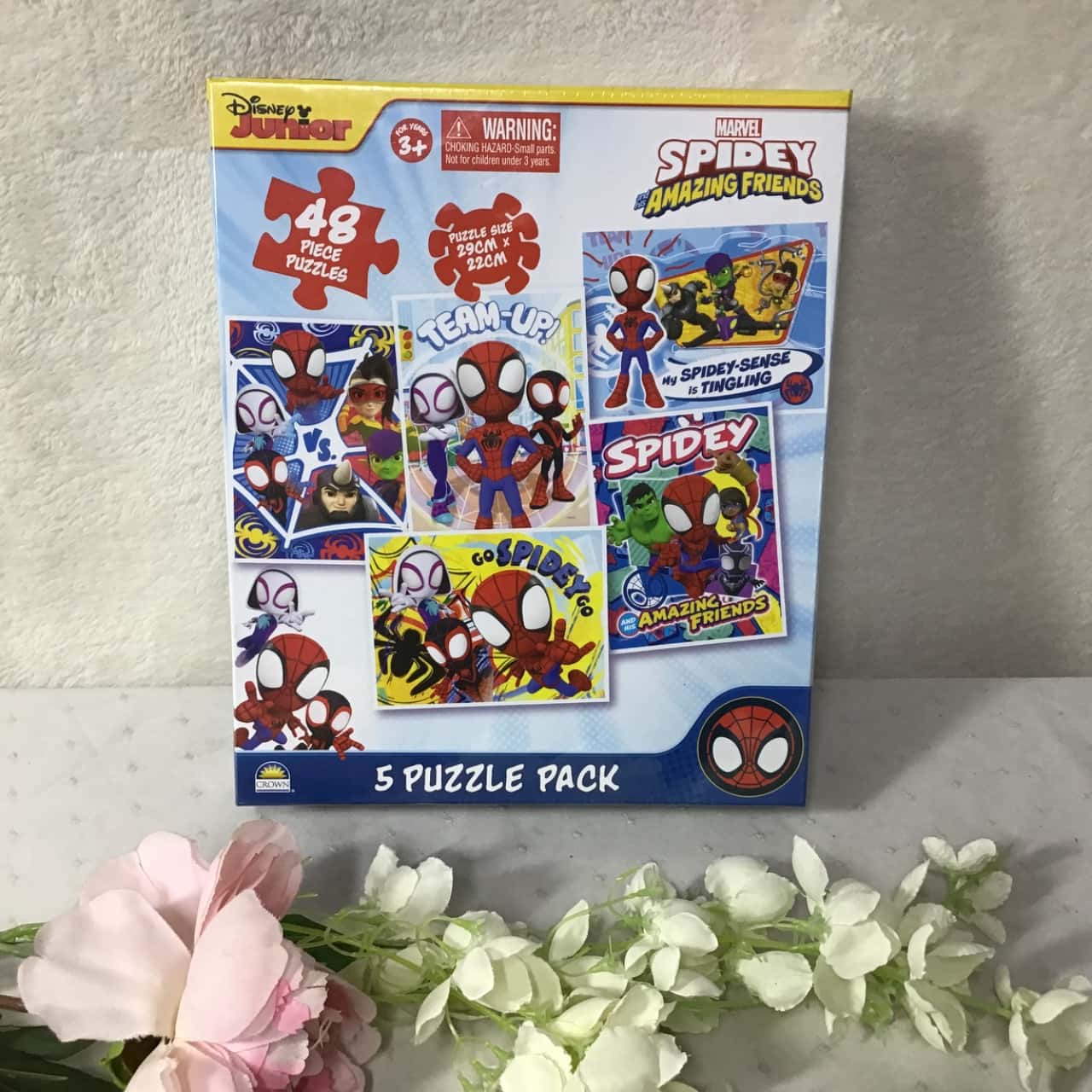 Disney Junior Marvel Spidey Amazing Friends 5 Puzzle Pack (new)(s)