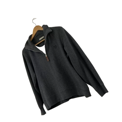 R.M. Williams Size 14 Grey Classic Jumper 