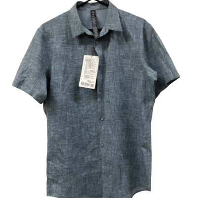 Lululemon Unisex  Size L Short Sleeve Shirt Grey 