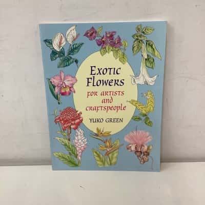 Exotic Flowers for Artists and Craftspeople book
