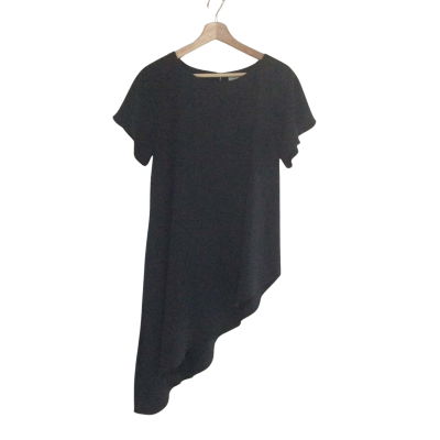 Veronika Maine Womens  Size 12 Black  Top
