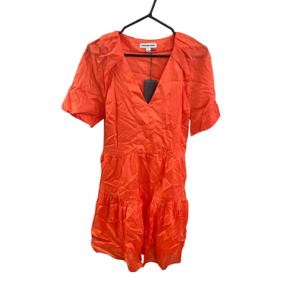 Country Road Womens orange tiered mini dressSize 12 