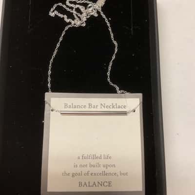 Avon Womens Necklace Sterling Silver infinite meaning balance