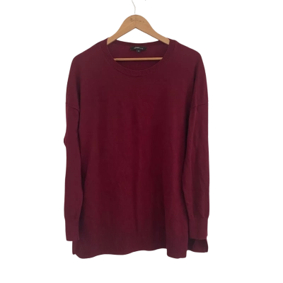 Piper Womens  Size M Jumper Maroon 