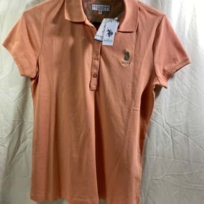 U.S. Polo Assn. Womens  Size M Polo Shirt 