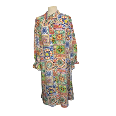 Blue Illusion Womens  Size L Multicoloured 