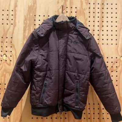 Lee Cooper Mens Brown Puffer Jacket Size M