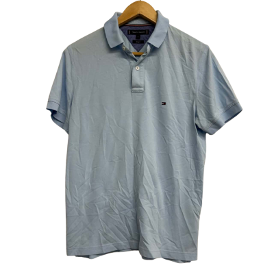 Tommy Hilfiger Mens Size S Blue Polo Shirt 