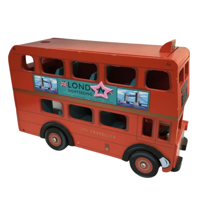 Wooden London Bus 