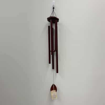 Hand Tuned 'Tudor' Redgum/Alloy Windchimes