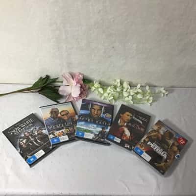 Assorted Collection of 5 “M” Rated DVDs (new)