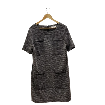 Veronika Maine Womens  Size 16 Black & Grey Dress