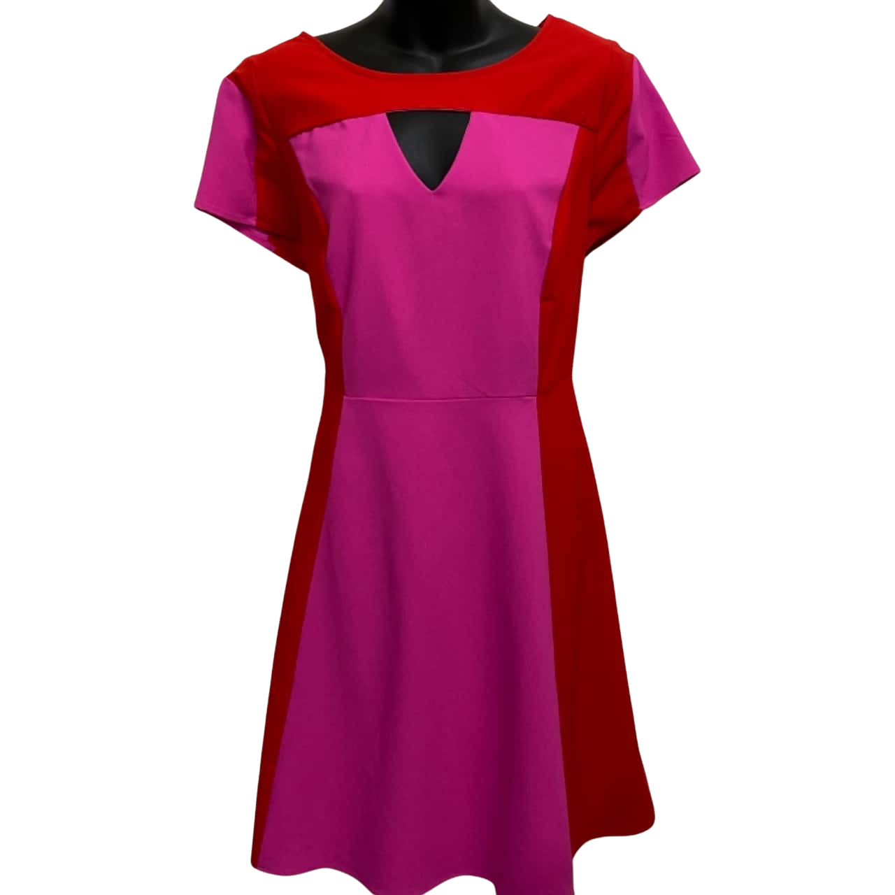 hot pink sequin dress short Hot Pink Sequins Boydcon Mini Party Dress – Dreamdressy main image 1