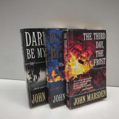 John Marsden 3 Book Lot Tomorrow Series Darkness Be My Friend Third Day Frost
