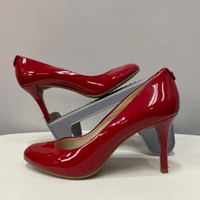 Michael Kors Womens  Size 7M Pumps Red Patent Leather