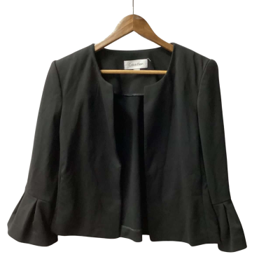 Calvin Klein Womens  Size 12 Bolero Black  (c)