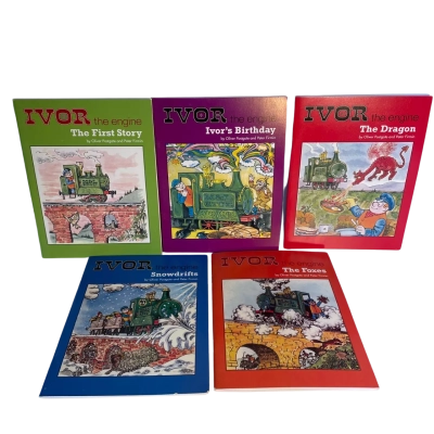 ‘Ivor the Engine’ by Oliver Postgate & Peter Firmin (5 Books)
