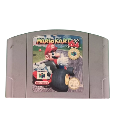 Vintage Mario Kart Nintendo 64 Game Cartridge