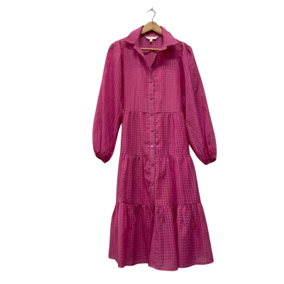 Sunny Girl Womens  Size 10 Checked / Pink  