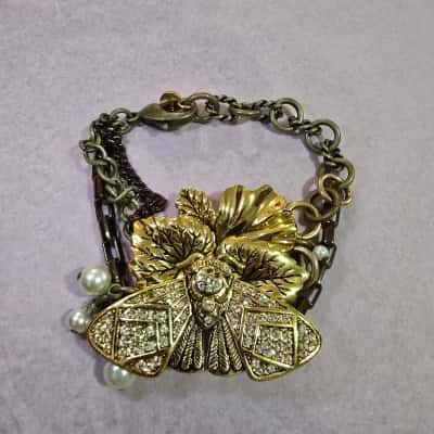Mimco Womens Butterfly Bracelet