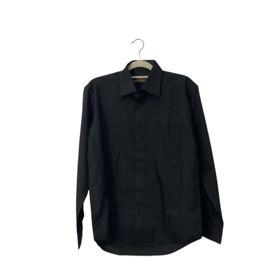 Giorgio Armani Le Collezoni Mens Shirt Size15.5 Black  
