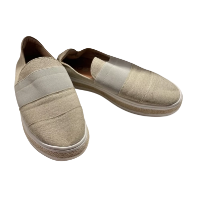 Zeroe By Airflex Women’s Beige Canvas/ Size 8 /Wedges