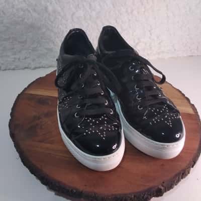 Napoleoni Rhinestone Sneakers - Size 6
