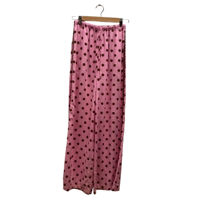 Sportsgirl Womens  Size 4 Pink Polka Dot Pants