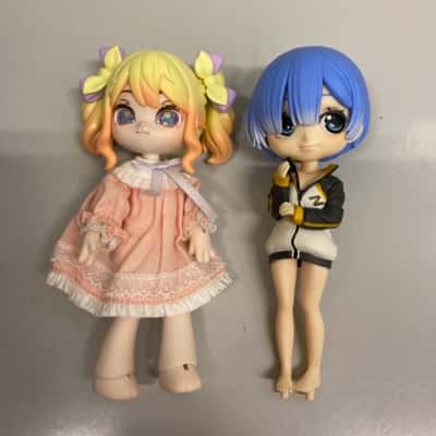 Re:Zero Starting Life In Another World Q Posket Rem Vol.2 (Version A) And Bonnie Starry Night Chapter Mango Lulu