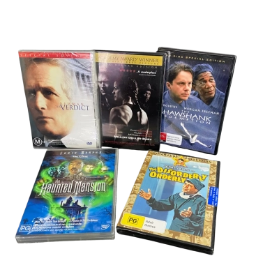 Assorted Movie Bundle DVD x 5 (All Sealed)
