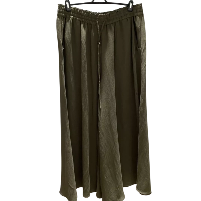 City Chic Womens Wide Leg Pants Size 18 Khaki 