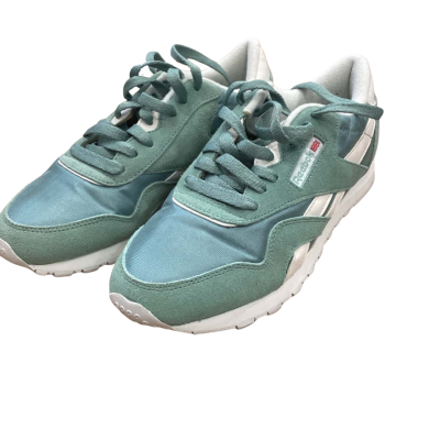 Reebok Womens Size 8 Classic Teal Harman Ripple Shoes
