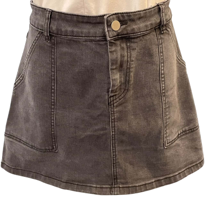 Seed Heritage Womens  Size 10 Denim Skirt / Mini Skirt Grey 