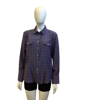 Brand New R.M.Williams Womens  Size 16 (Youth)Hernani Silk Blend Shirt Multicoloured