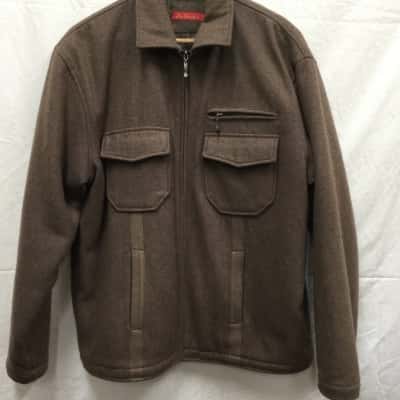 Le Shark Mens  Size L Brown Jacket