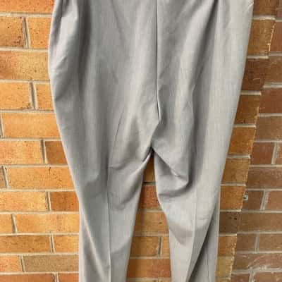 Liz Jordan Womens  Size 14 Jacinta Slim leg Silver Pants