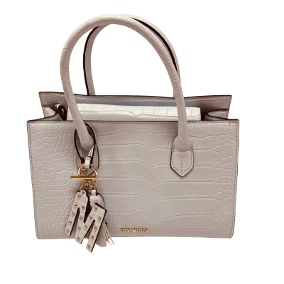 Steve Madden Womens Handbag Large Satchel Pale Blue 