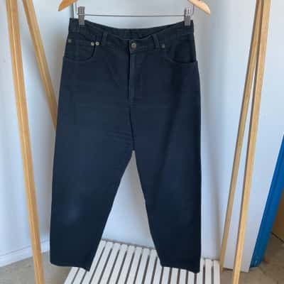 Laura Ashley Womens  Size 12 Navy Blue long pants