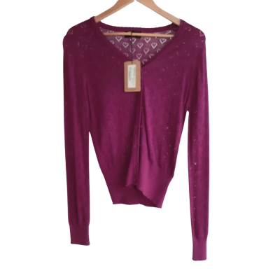 Revival Womens cardigan Size 12 - Plum