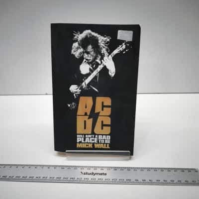 AC/DC Hell Aint A Bad Place To Be Book Mick Wall Rock Band Biography